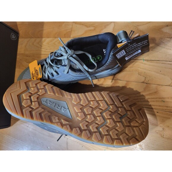 Ariat Outpace Composite Toe Safety Shoe Womens 10.5 M Willow Work Sneaker EH